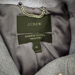 J.Crew Lavender Stadium Cloth Jacket